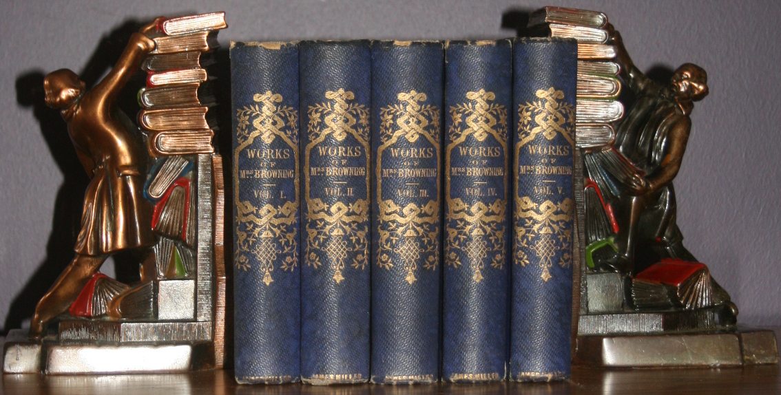 Works of Mrs. Browning- Volumes I,II,III,IV,V